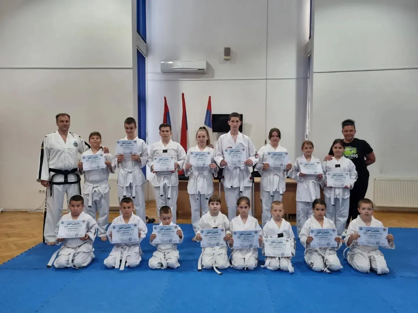 ZAVRŠEN DRUGI ISPIT ZA POČETNA TEKVONDO ZVANJA U STANARIMA 2023