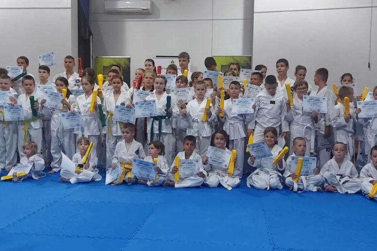 ZAVRŠEN TREĆI ISPIT ZA POČETNA TEKVONDO ZVANJA U STANARIMA 2023