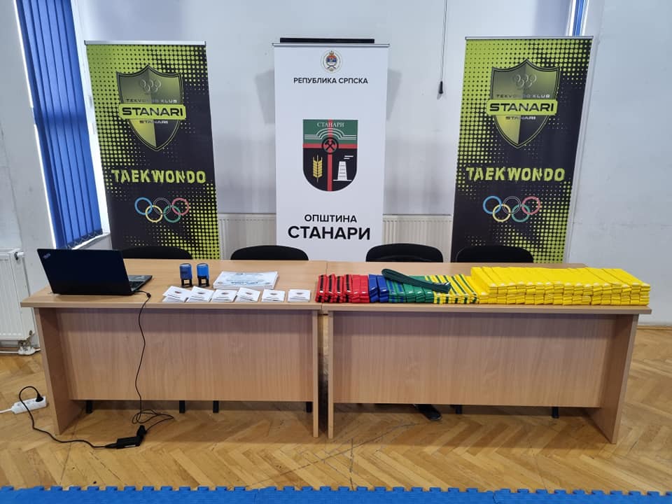 ZAVRŠEN TREĆI ISPIT ZA POČETNA TEKVONDO ZVANJA U STANARIMA 2023