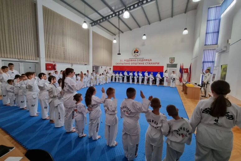ZAVRŠEN TREĆI ISPIT ZA POČETNA TEKVONDO ZVANJA U STANARIMA 2023